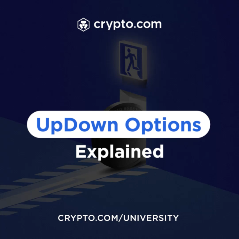 cryptocom's tweet photo. Think you can only profit when the market is up? Think again.