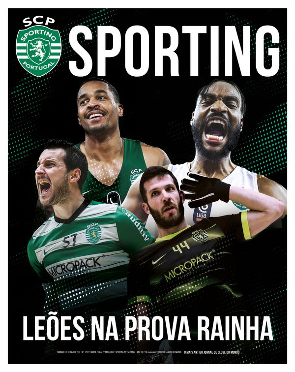 Sporting CP on X: Esta é a capa do #JornalSporting desta semana! Hoje nas  bancas.  / X