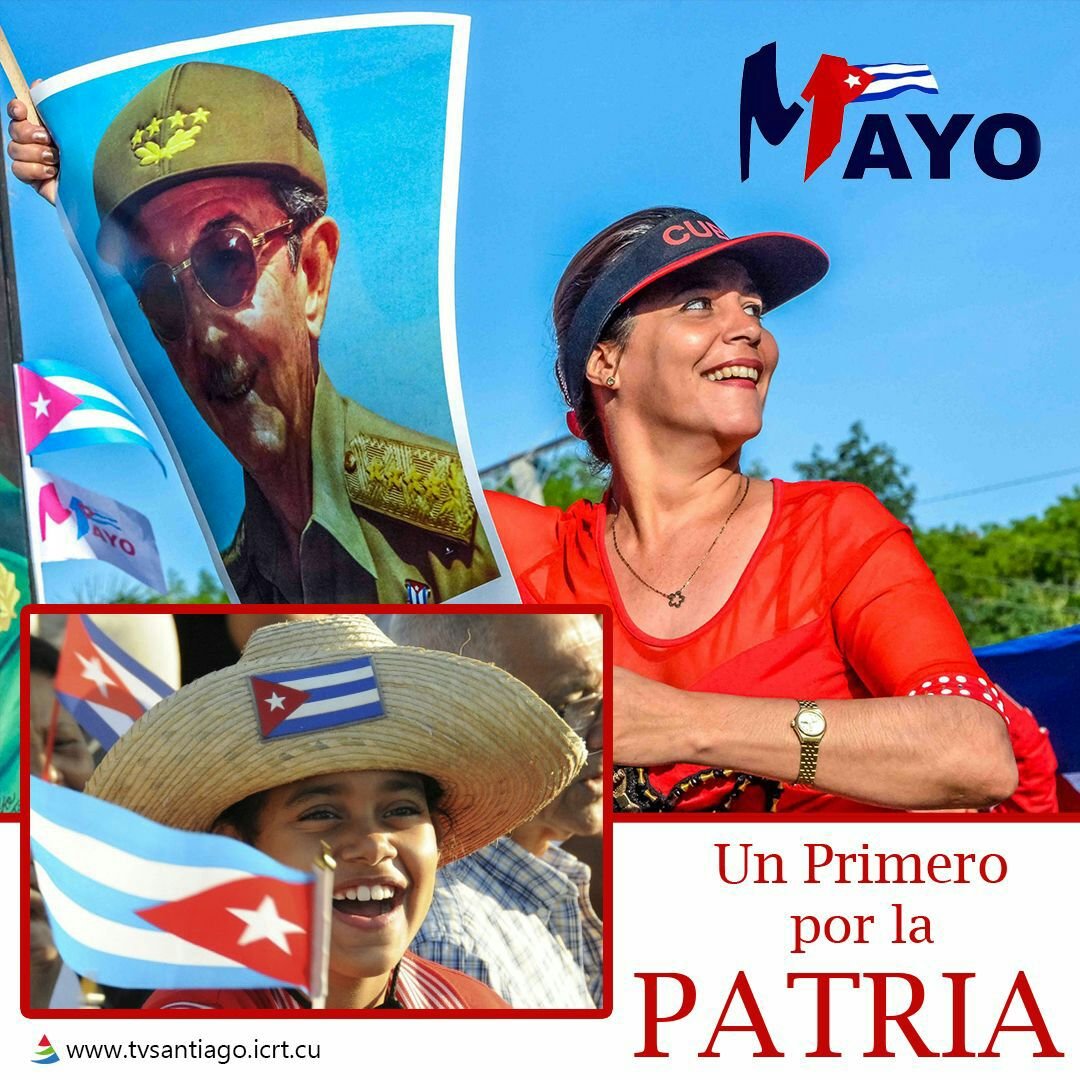 En #Cuba 🇨🇺

Estaremos presente en las celebraciones por el #1Mayo2023.

En plazas locales.

#CubaManosYCorazón