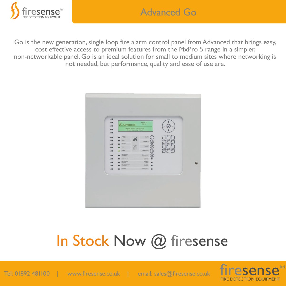 The New <a href="/advancedlive/">Advanced</a> addressable fire alarm control panel, Go, is a single loop control panel that brings easy cost-effective access to premium features from the MxPro 5 range in a simpler, non-networkable panel.
#advanced #advancedgo #addressablepanel #1loop #nonnetworkable