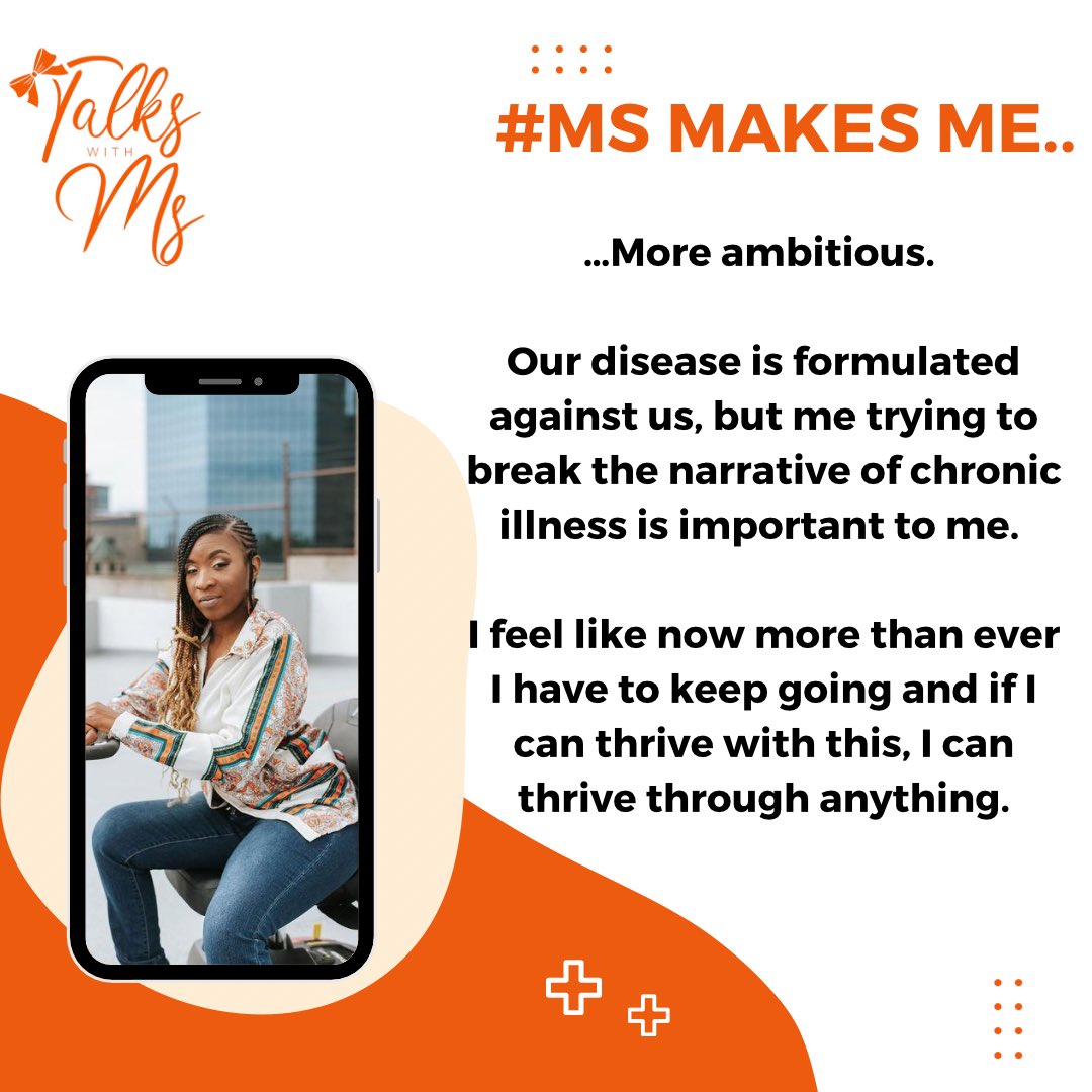 Talkswithms's tweet image. #MSMakesMe 🧡✨
