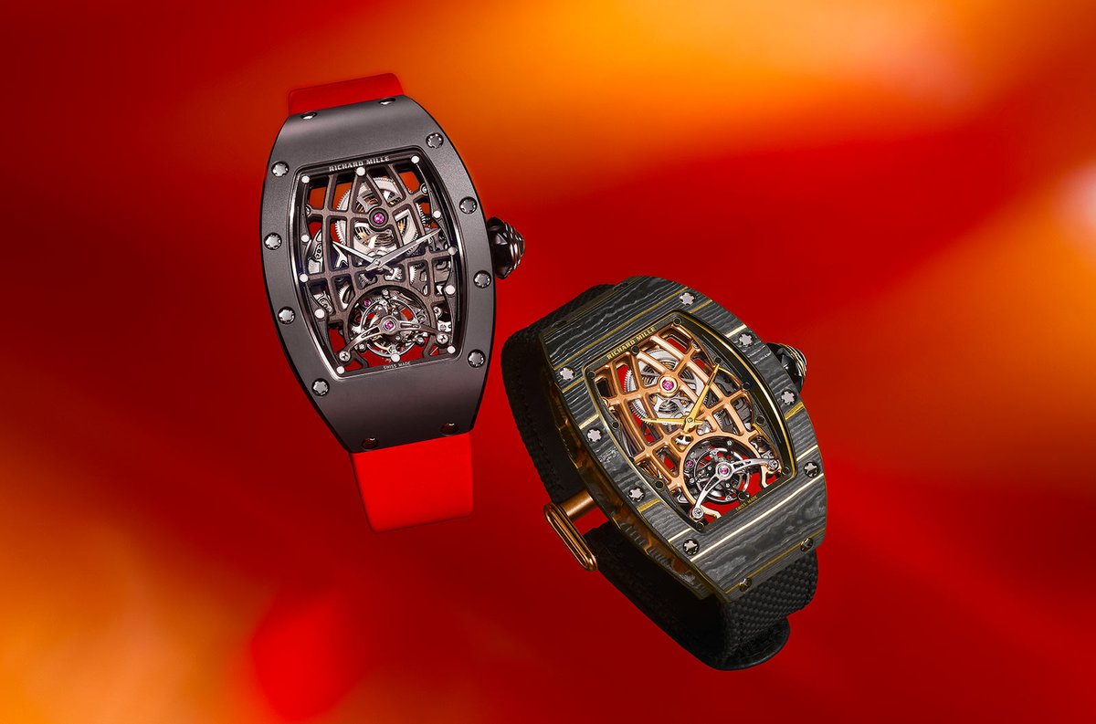 time_watches's tweet image. It is amazing to see #RichardMille's ability to create super-masculine and hyper-sporty watches for men while also crafting exquisitely feminine timepieces for women, all while maintaining a clearly recognizable Richard Mille #designcode. More pics at timeandwatches.com/2023/04/in-pic…