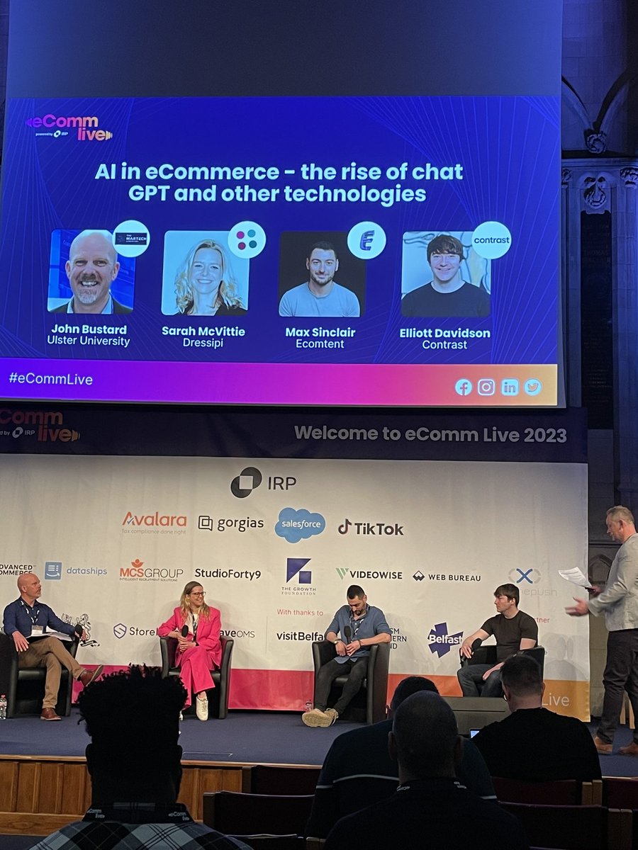 glowmetrics's tweet image. Looking forward to this session chaired by @john_bustard on AI in eCommerce 🤗 #ecommlive