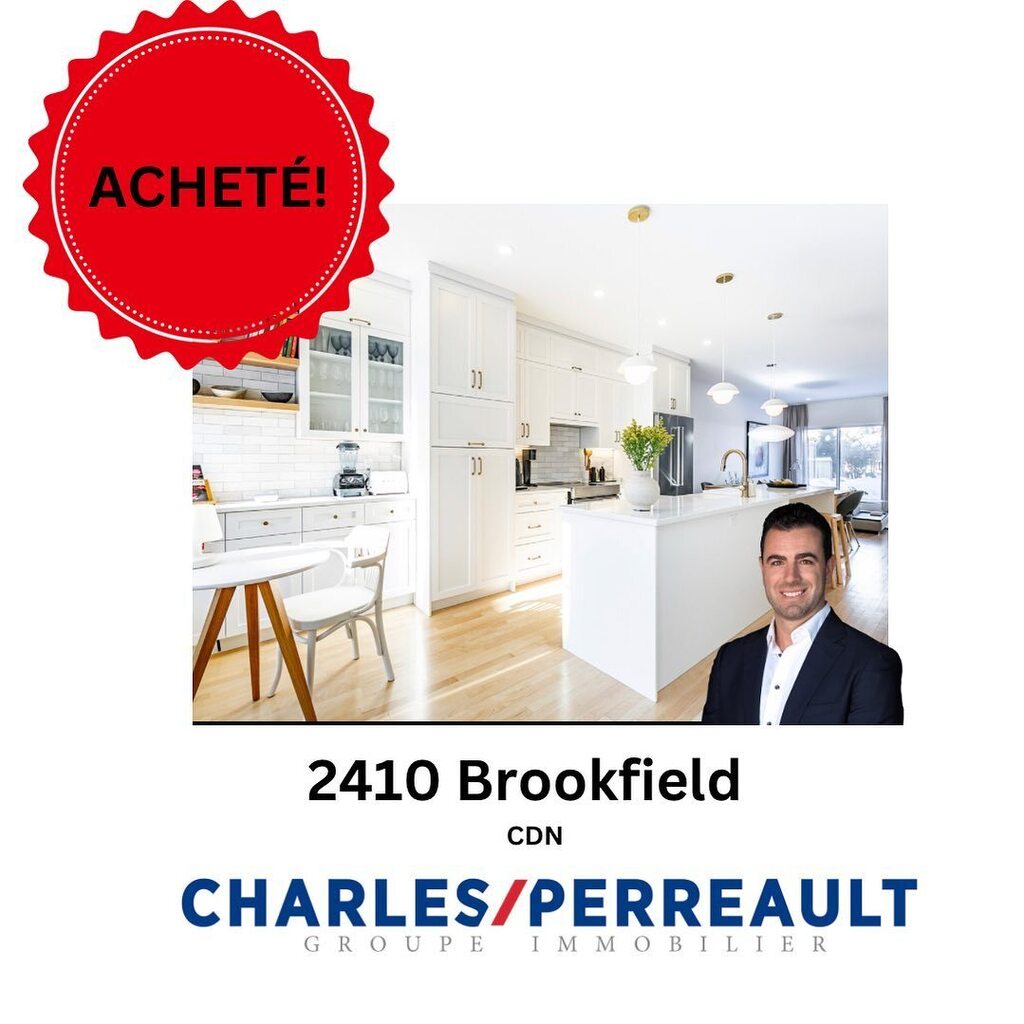 CaPerreault's tweet photo. 🚨 ACHETÉ ! 🚨
📍 2410 Brookfield, CDN (adj VMR)
🎉 Félicitations à mes clients pour leurs achat !
.
.
.
#charlesperreault #remax #sold #realtor #montreal #vendu #realestate #immobilier #realestateagent #montreal #maison #villemontroyal #vmr #tmr #townof… https://t.co/VSEPgtarRo https://t.co/rLhXvm9Kt0