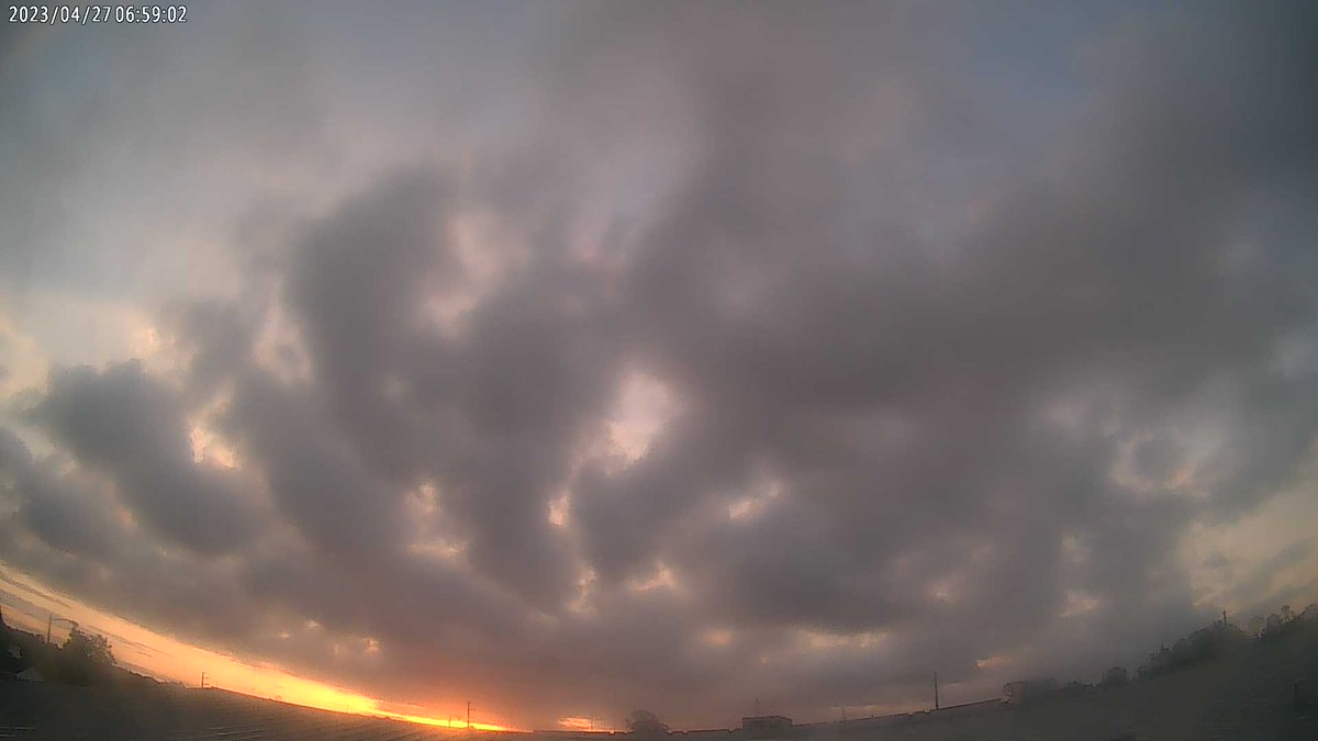 BCSOWxSTEM's tweet photo. Bradford County Sheriff's Office at sunrise and it's 67.6 F. https://t.co/wNGRkmU3Fr