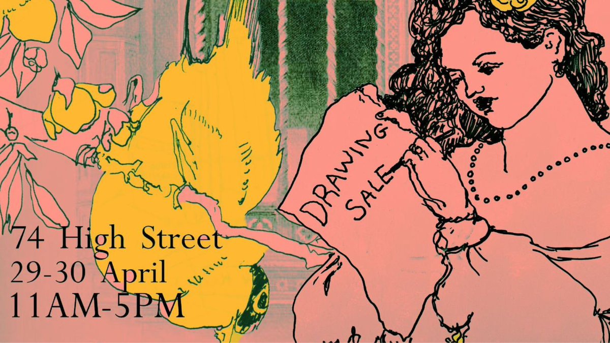 TheRuskin's tweet image. Come along to the Ruskin this weekend for the Drawing Sale! 🌷Ruskin students will be selling original drawings, prints &amp;amp; more. 🌷
Don&apos;t miss the chance to find a cool original artwork by a young artist!
Image: Gala Hills