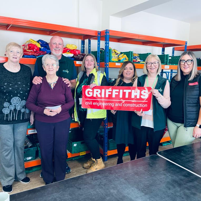 AlunGriffiths_'s tweet photo. We’re delighted to share that Griffiths Welsh Water Repair &amp; Maintenance teams have generously collected food bags for Rhondda Foodbank (Ferndale) - a project funded by local churches and community groups working together to stop hunger in the area. 

Well done team.

@DwrCymru https://t.co/hcevoxWUyh