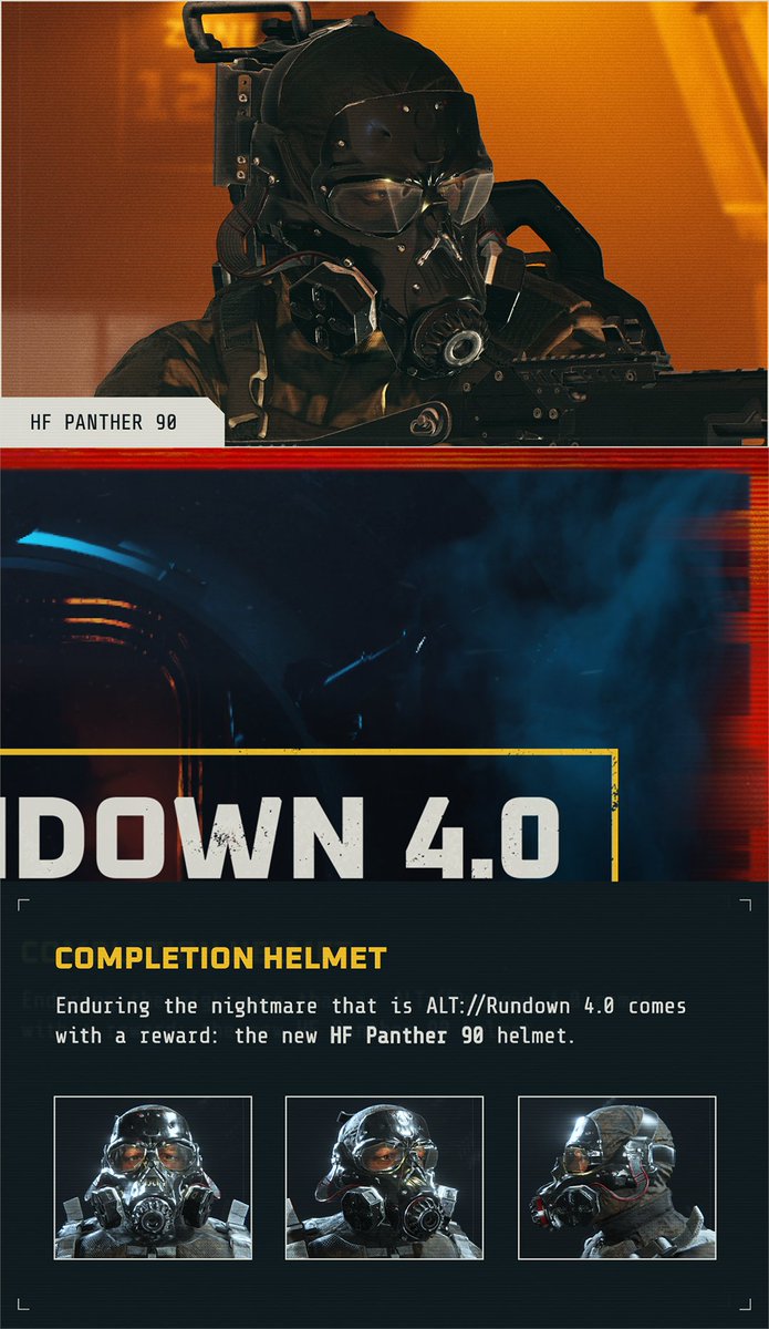 GTFOthegame's tweet photo. ⚠️Attention Prisoners ⚠️

ALT://Rundown 4.0 Contact is [OUT NOW] 🔨

Featuring a total of 12 additional expeditions and an updated arsenal, free for everyone who owns GTFO. https://t.co/VfDc4688E1