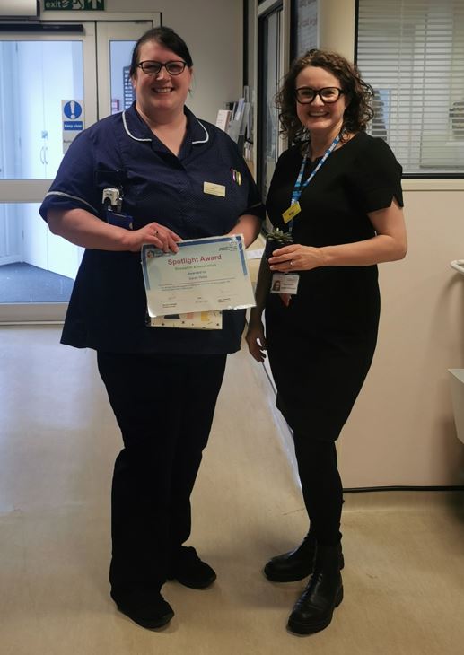 Congratulations and a being thank you to Sarah Reitel  for her invaluable help and support in making the TROPION-02 study happen. ✨🎉

@NGHnhstrust

#NGH #research #nghresearch #spotlightaward #teamngh #proud_NGH