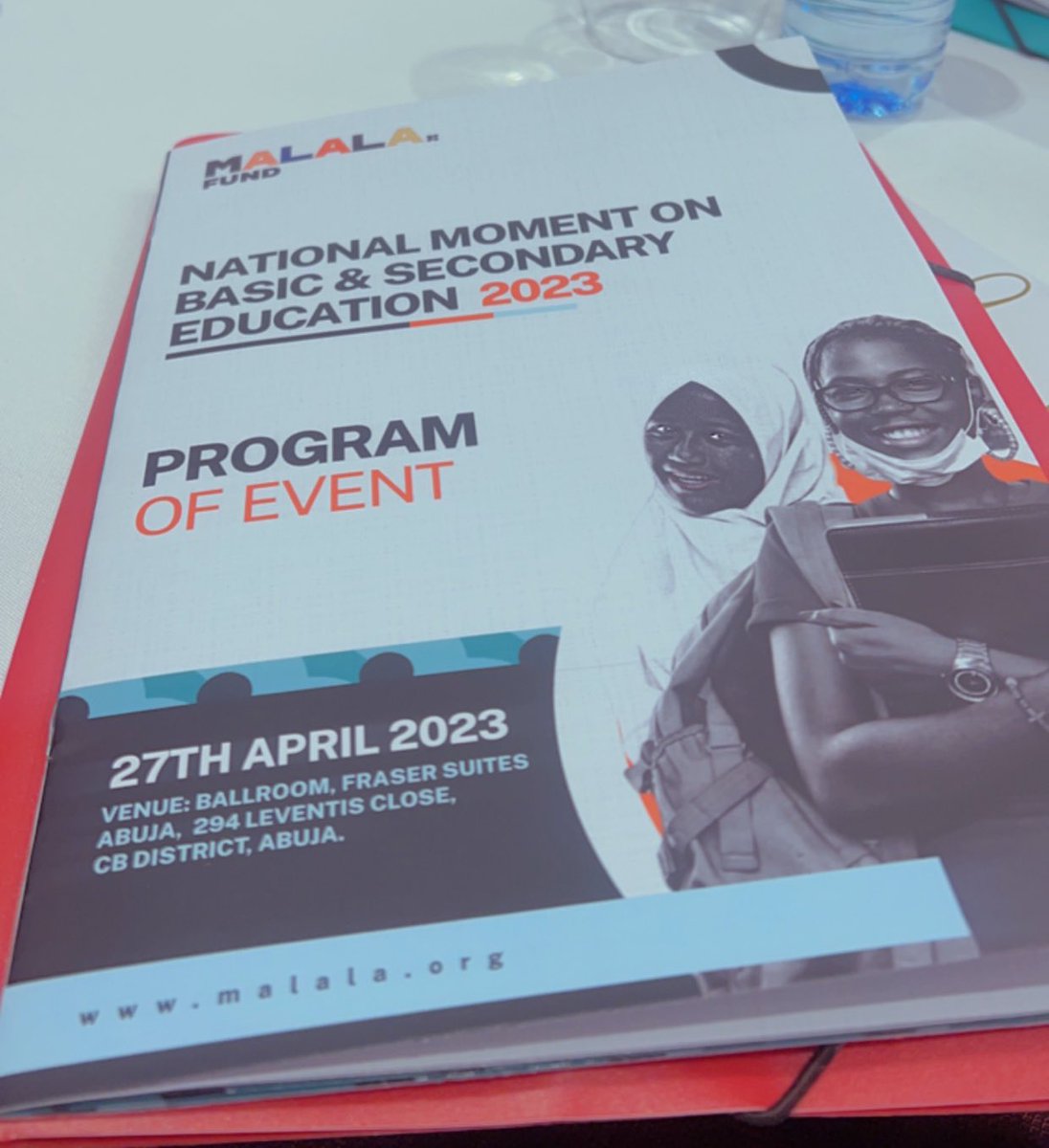 Now Attending The National Moment On Basic &amp; Secondary Education Organized By <a href="/MalalaFund/">Malala Fund</a> Nigeria.