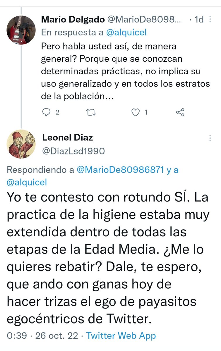 wan57867164's tweet photo. @maatkarestela @JavierTraite @Lady_Ailec @jairo_pastor1 @NHistoriador @Juanagcia86 @comitatenseocc Prepotencia e insultos, dejé de seguirle por respuestas como ésta https://t.co/bn7yPMAnTD
