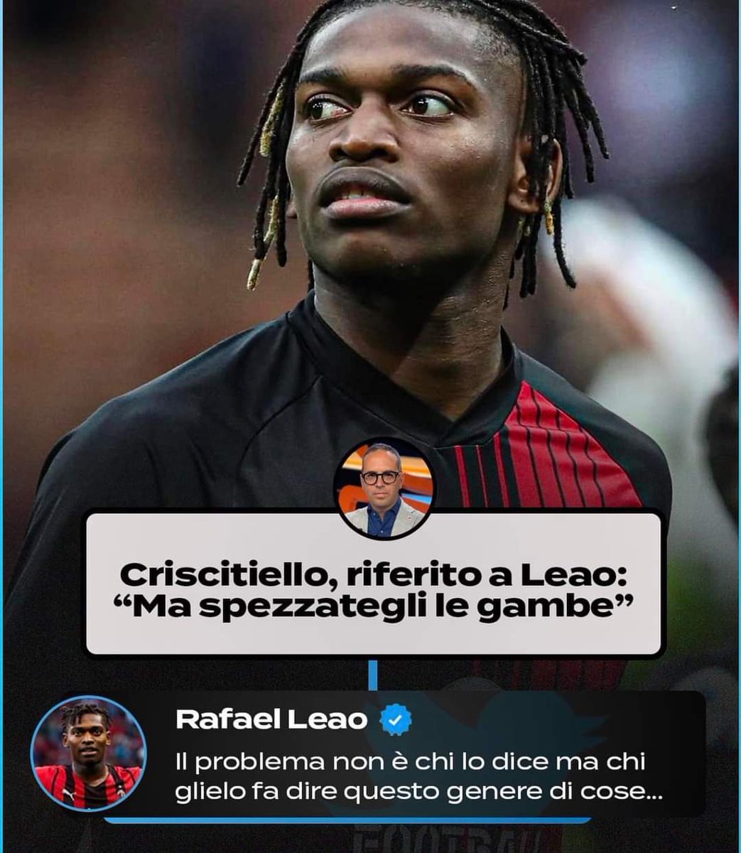 Licenziare <a href="/MCriscitiello/">Michele Criscitiello</a> sarebbe cosa buona e giusta!.... Altrimenti mai più Sportitalia!