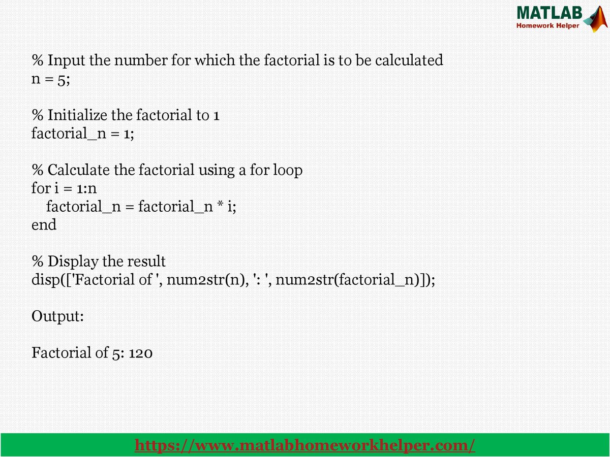 matlabhwhelper's tweet image. We as a matlab homework help and homework provider are the one who is the leading Matlab tutoring service provider. We aim to provide timely and cost-effective solutions to help students excel in their studies.
Website : - matlabhomeworkhelper.com

#matlabhomeworkhelp #education