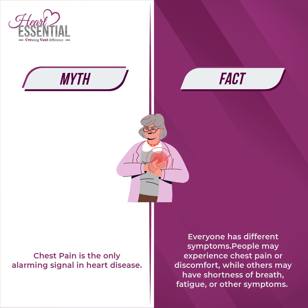 HeartEssential2's tweet photo. Separate fact from fiction! Don't fall for these common myths about heart disease. Educate yourself with these important facts to help protect your heart. 

#heartdisease #heartdiseasemyths #hearthealth #heartcare #heartessential https://t.co/YOLAQCJch8