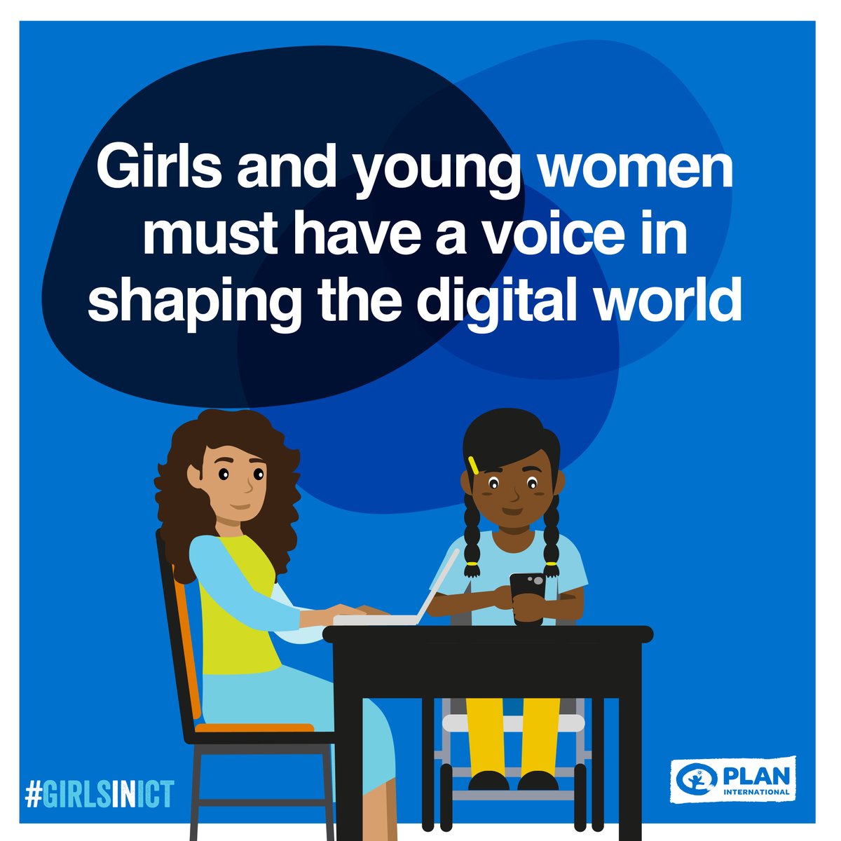 Plan International tweet media