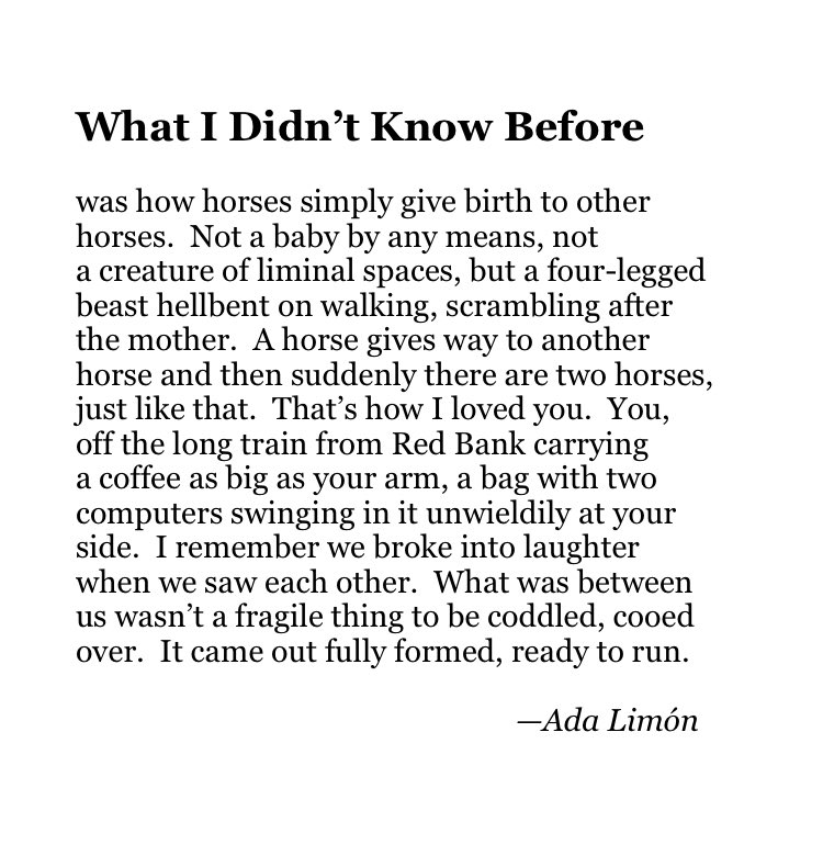 Today's Poetry Thread:  WILDNESS

This wild poem by <a href="/adalimon/">joa</a> is just everything.  Feel free to add poems.