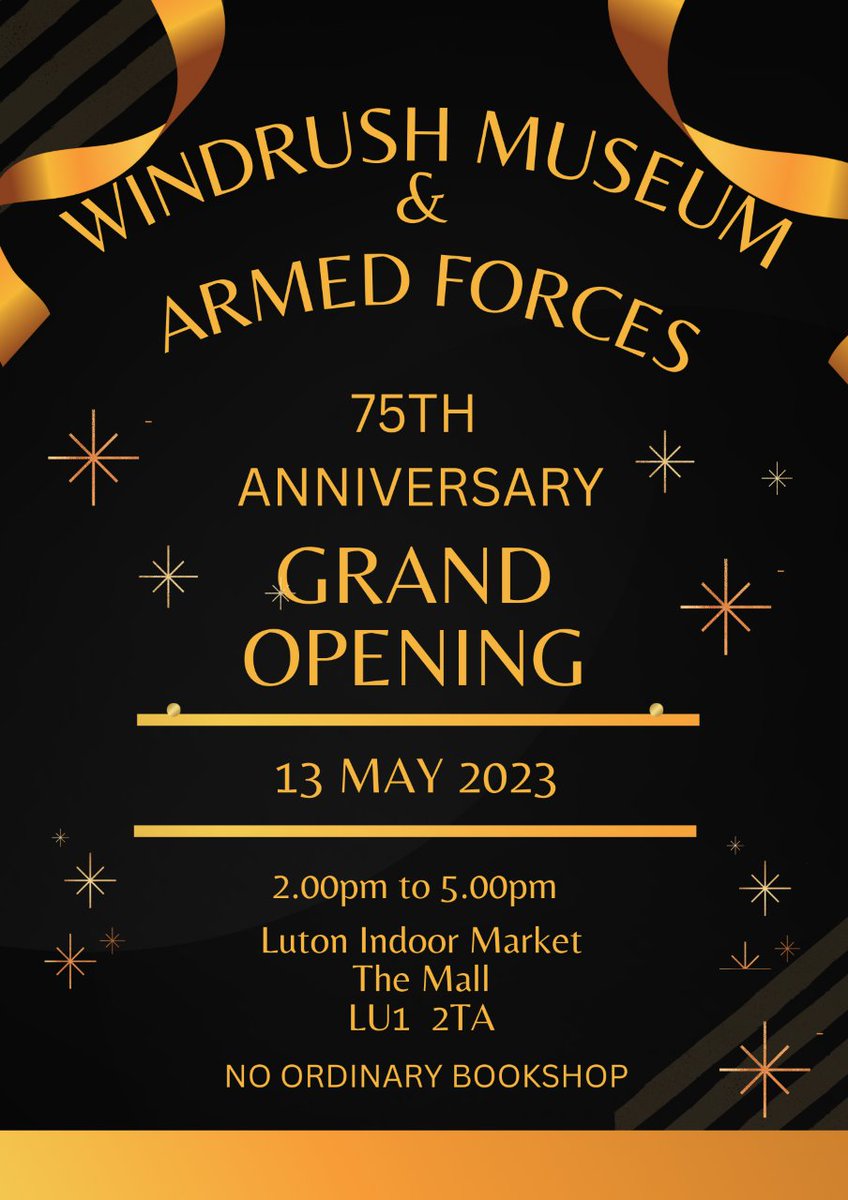 Windrush Museum &amp; Armed Forces 75th Anniversary GRAND OPENING