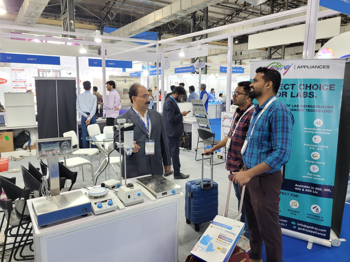 SmartLabTech2's tweet photo. Come join us at Hall -2 , stall no D45 - Analytica Anacon India - 2023 in Mumbai from 27th - 28th April , 2023 to see the wide range of Lab Equipment and Analytical Instruments for Life science, Research, Medical and Industrial laboratories.
#smartlabtech #analyticaanaconindia https://t.co/w7aefmZsCJ