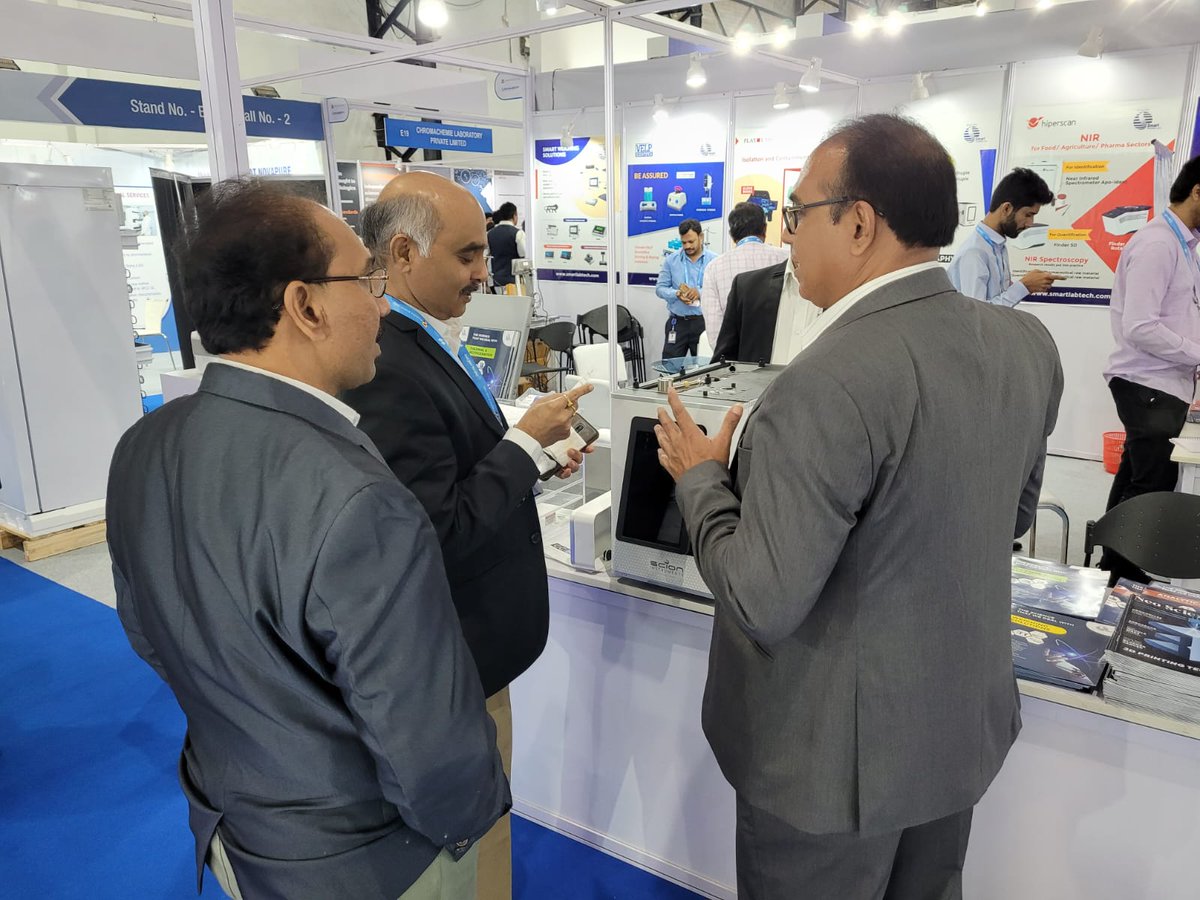SmartLabTech2's tweet photo. Come join us at Hall -2 , stall no D45 - Analytica Anacon India - 2023 in Mumbai from 27th - 28th April , 2023 to see the wide range of Lab Equipment and Analytical Instruments for Life science, Research, Medical and Industrial laboratories.
#smartlabtech #analyticaanaconindia https://t.co/w7aefmZsCJ