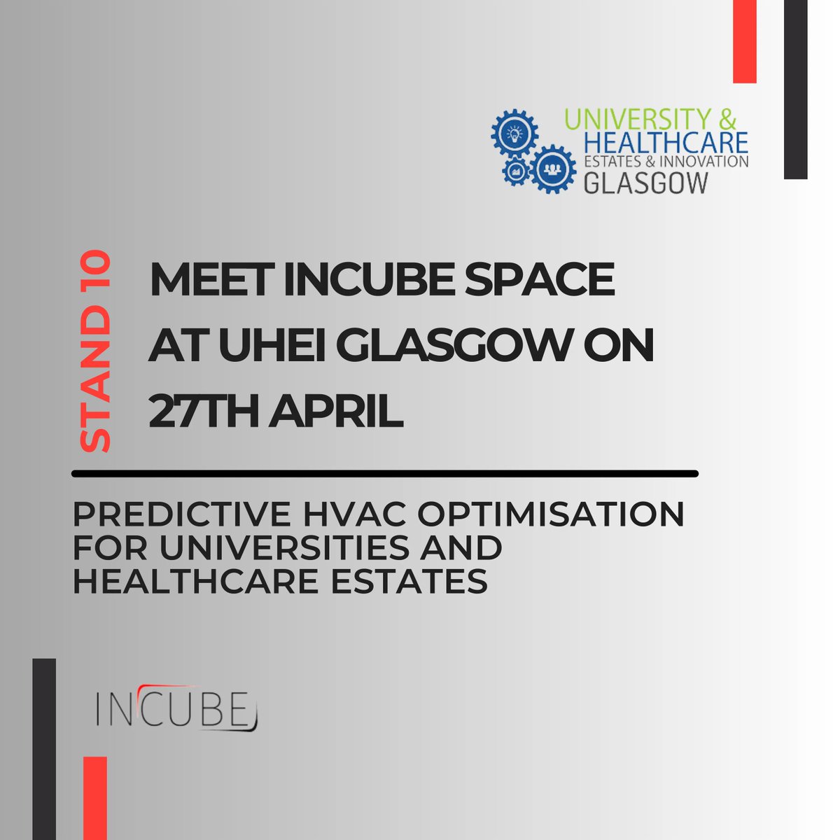 ⚡️ Discover how CubeOS can optimise your estate’s HVAC systems and reduce carbon emissions. Visit us at Stand 10 at UHEI Conference and Exhibition Series 2023 to unlock a smarter future for your occupants and the #environment. 

Join the smart estate revolution today.