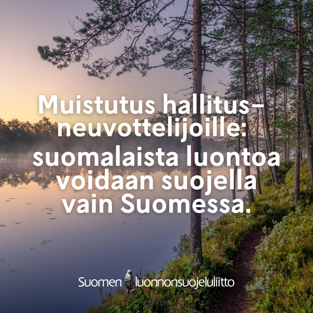 Luonnonsuojeluliitto tweet media