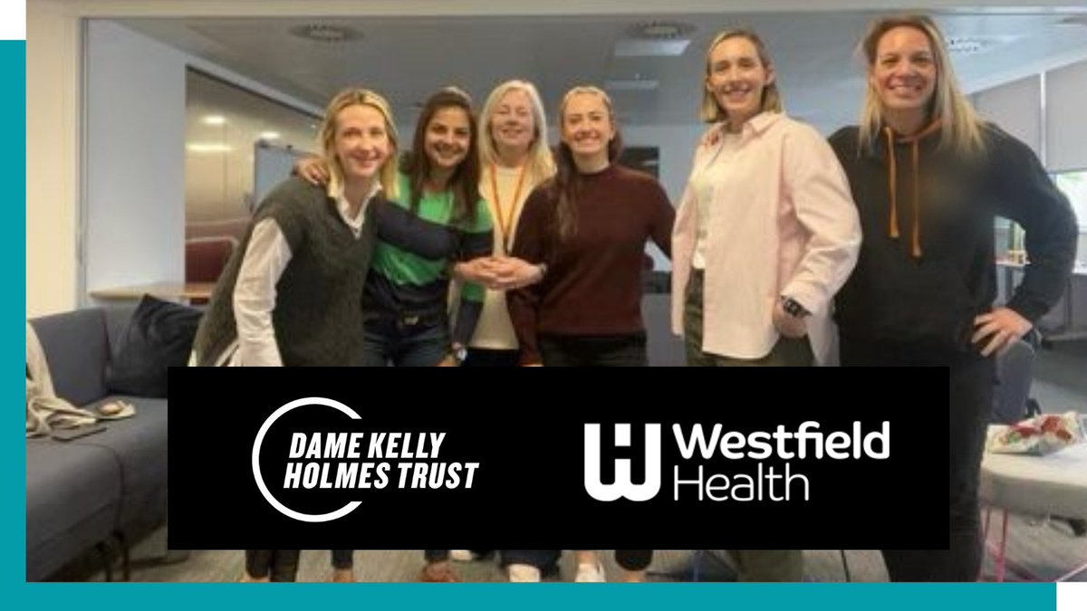 DameKellysTrust's tweet photo. Athlete mentor and fencing champion @CBennettGBR delivered a leadership and values session to five incredible leaders at @WestfieldHealth yesterday - feedback was really positive and they'd all love to work with Claire again! https://t.co/8HhWc1cRwy