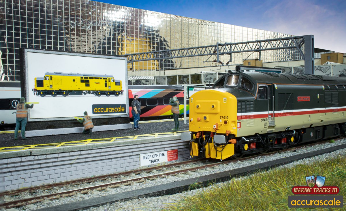 accurascale's tweet photo. Today we announce that Accurscale is to sponsor Pete Waterman and the Railnuts teams Making Tracks III ‘OO’ gauge layout bound for Chester Cathedral this summer. 🤩

Read the full story on our website: https://t.co/Xe6Y3Ghx0U https://t.co/t95wBn1Vtn