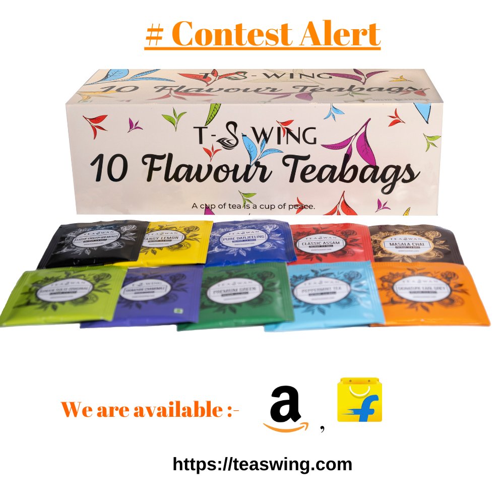 tswingofficial's tweet photo. "Get ready to win big with our exciting giveaway!"

Send us a Caption for this product and one lucky winner will win this product.

T&amp;C
1. Give a creative caption
2. Follow this Page
3. Like this Post
4. Tag your 2 Friends

#tea #contest #Giveaway #tealover https://t.co/7eHONKEVmK