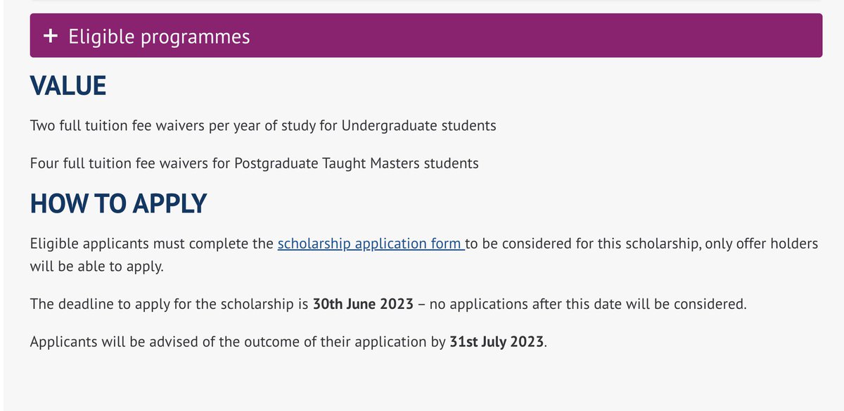 Psibilim's tweet photo. University of Glasgow Türkiye ve Suriye'den depremzede öğrenciler için burs programı (okul harcı) duyurdu.
Lisans ve Yüksek Lisans hemen hemen her program mevcut. 
Başvurular 30 Haziran'a kadar. Yayalım tüm depremzedelere ulaşsın.

Bu sayede Türkiye'deki özel üniversiteler de utanırlar belki.  

https://t.co/oCcTHvHJnN