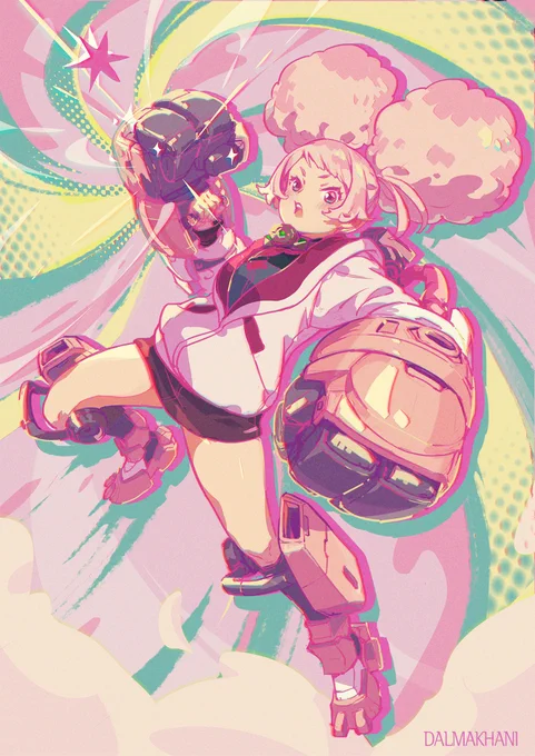 #水星の魔女 #G_Witch #MS少女#illust #イラスト #チュアチュリー 