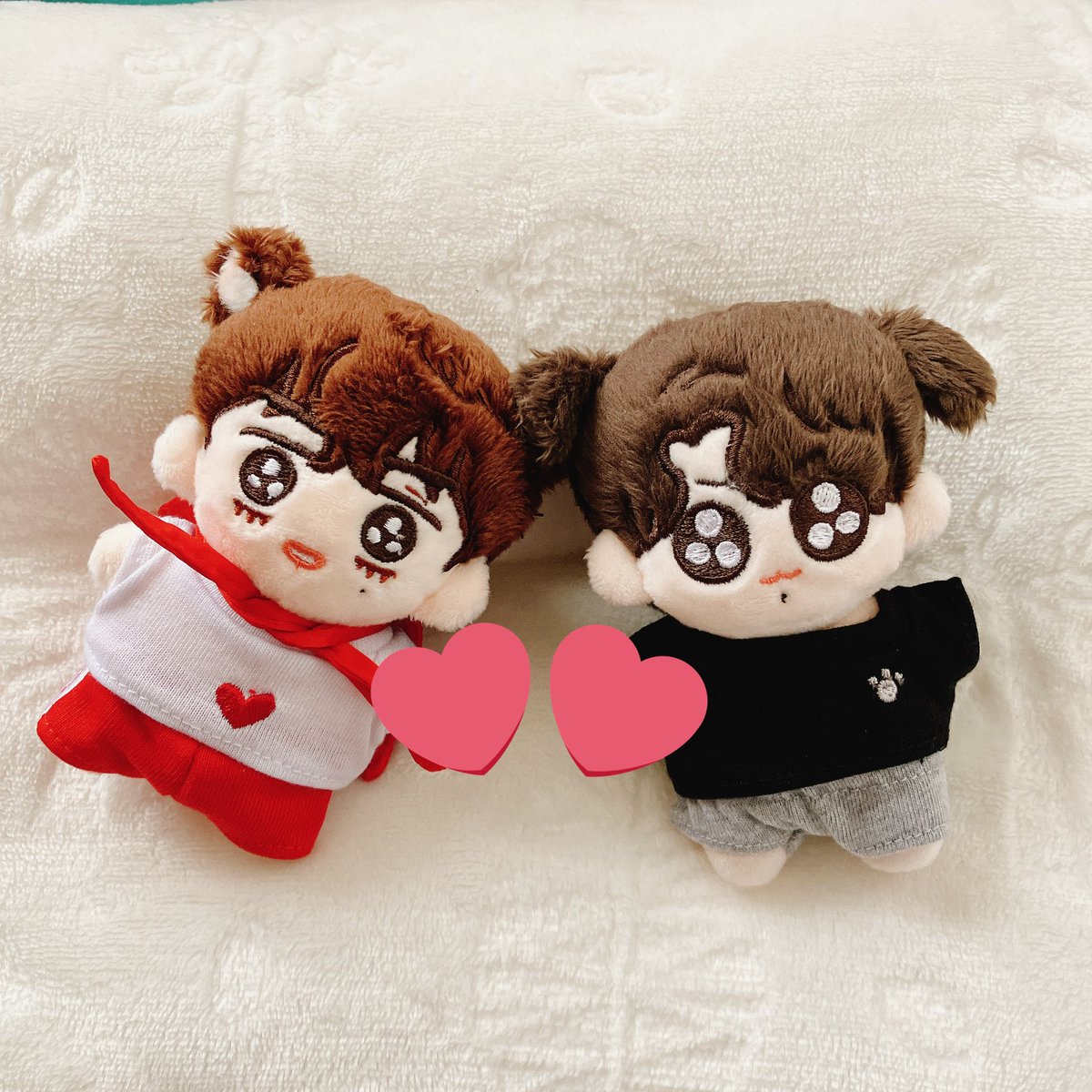 nonojinnagi's tweet photo. @closet_bts 様

ご連絡遅くなりましたが、
無事届いております🙇‍♀️

我が家にいるグクトゥギちゃんの隣に並べたかったテテちゃんを、在庫販売でお迎えする事が出来て本当に感謝しています。大切にします☺️💕

お忙しい中ありがとうございました。 https://t.co/fGkDxg9IRd