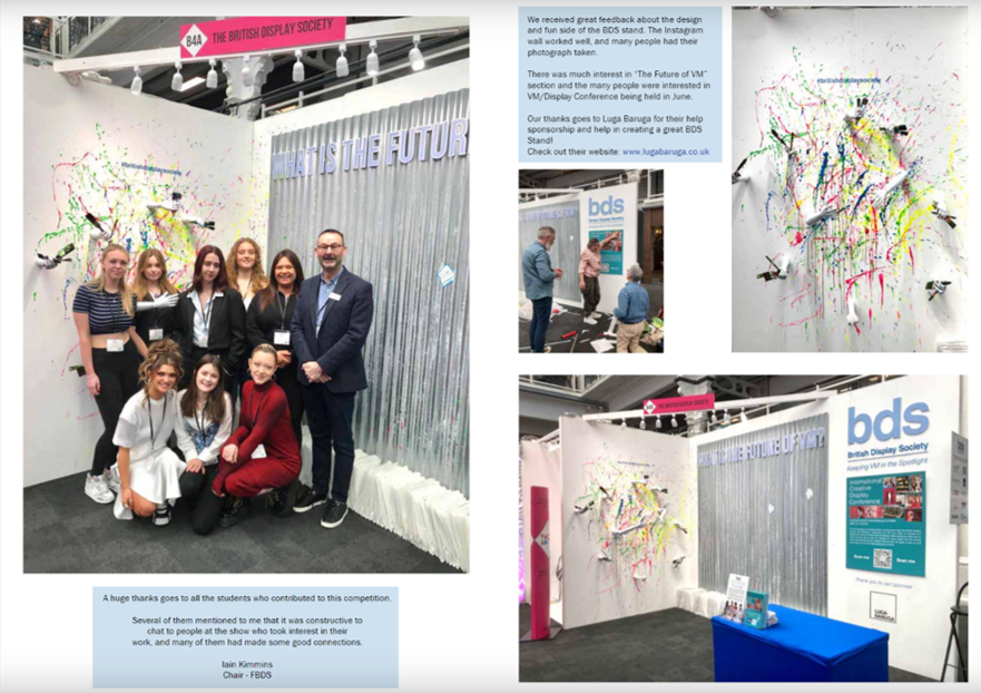 Last week were a proud sponsor of the BRITISH DISPLAY SOCIETY stand at the VM & Display Show!  🙌

#team #help #society #network #retail #retailexperience #retaildesign #visualmerchandising #retailindustry #vm #britishdesign #luga