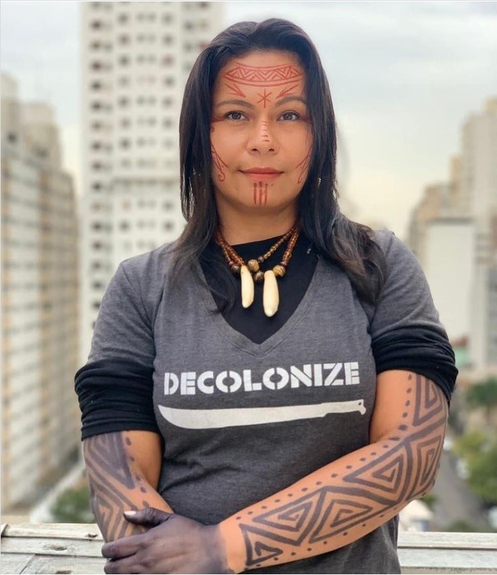 Please join us this coming Wednesday May 3, for an online conversation with artist and activist Daiara Tukano <a href="/DaiaraTukano/">Daiara Tukano</a> ! Link to register:  bit.ly/3AyZT6j <a href="/UALPGCommunity/">UAL Post-Grad Community</a> <a href="/ual_climate/">Climate Emergency Network</a> <a href="/UAL/">University of the Arts London</a> <a href="/ResearchUAL/">UAL Research</a> <a href="/ChelseaUAL/">Chelsea College of Arts</a>