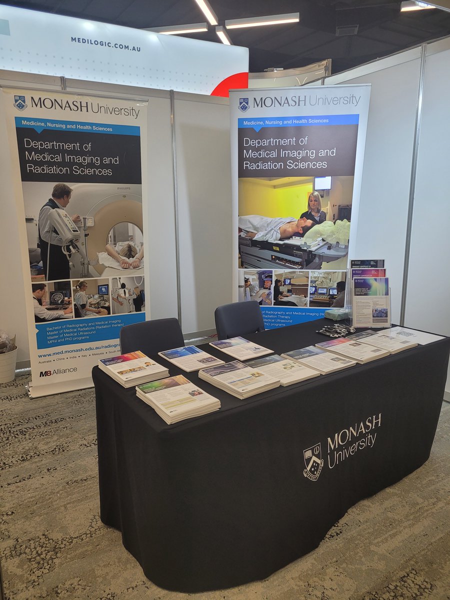 Are you ready for #ASMIRT23? Interested in taking that next step in your education. Come and talk to the Monash DMIRS team at our booth :)