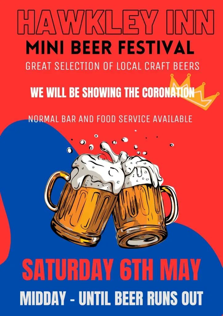 Celebrate the Coronation with us and join us for our mini beer festival! We're also looking for a local band/singer to provide some lunchtime entertainment! Get in touch with us if you'd like to get involved 🍻

#bestpubs #pubfood #lovehospitality #cheflife #supportlocal