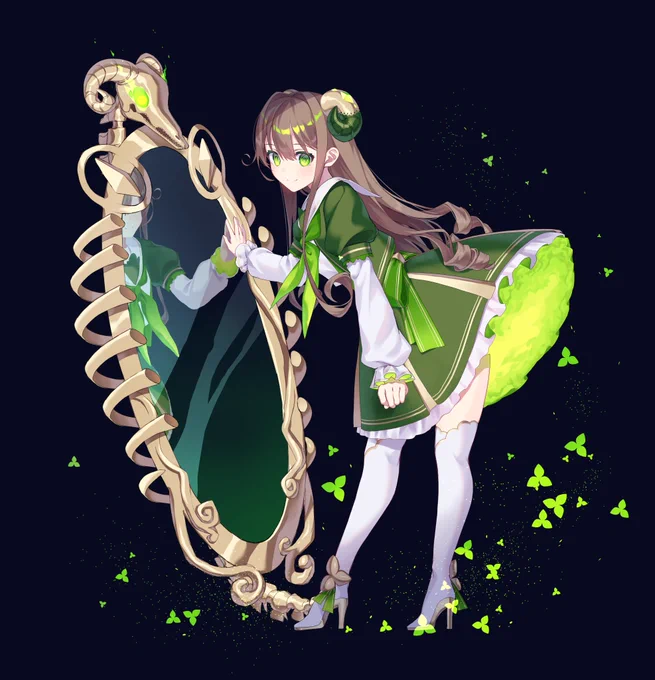 鏡裏の魔女