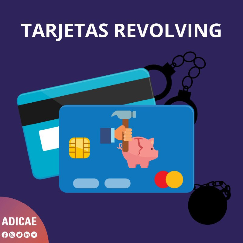 ADICAE's tweet image. ❗El término "#revolving" será obligatorio en la comercialización de este tipo de crédito para los bancos o cualquier entidad que los oferte según el Banco de España.
📢#ADICAE lleva tiempo denunciando este tipo de créditos como trampas de intereses para los consumidores.
