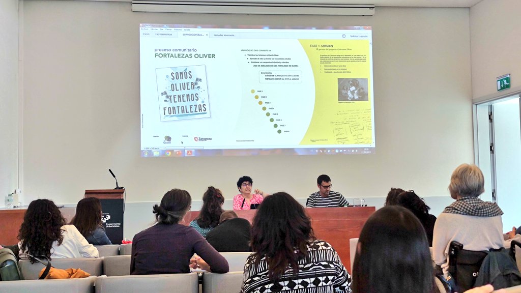 ParteHartuzEHU's tweet photo. Comienza el eje de Desarrollo Comunitario en la Sala Arriaga con @LaBezindalla (Cooperativa de Iniciativa Social)

Proyecto comunitario "Fortalece Oliver, Escuela de Ciudadanía Viva"

#ParteHartuz2023 #Denokrazia https://t.co/yFTtB8jRy0