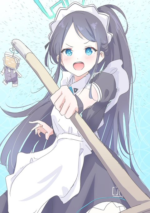 お掃除クエストスタートです!! #ブルアカ