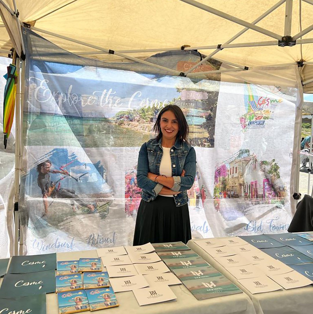 12. Alaçatı Ot Festivalinde ÇESTOB standımıza tüm misafirlerimizi ve üyelerimizi Çeşmemizi tanıtmak için bekliyoruz. #cestob
🌐 cesme.com.tr
🌐 cestob.com