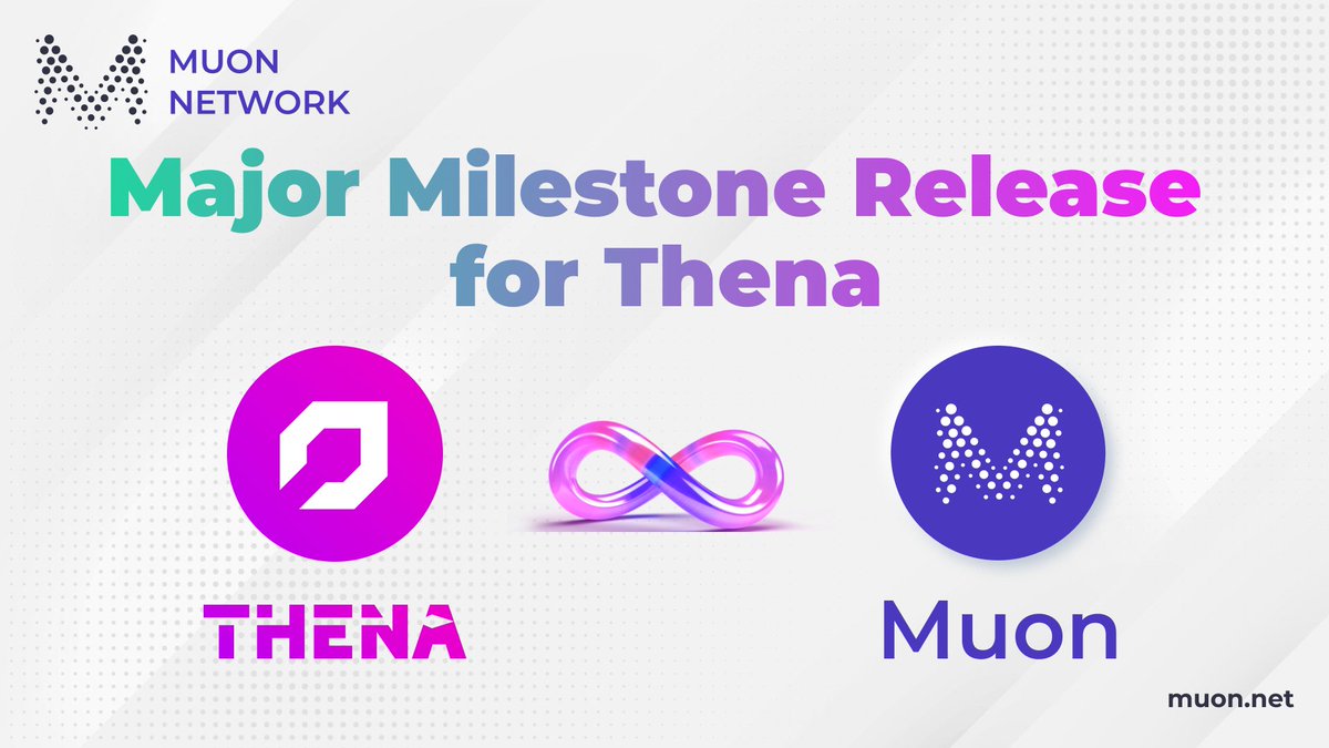 muon_net's tweet image. 1/4
Concentrated liquidity has come to @ThenaFi_, and with their FUSION system, it's as easy as ever for everyone to take advantage! 🌊