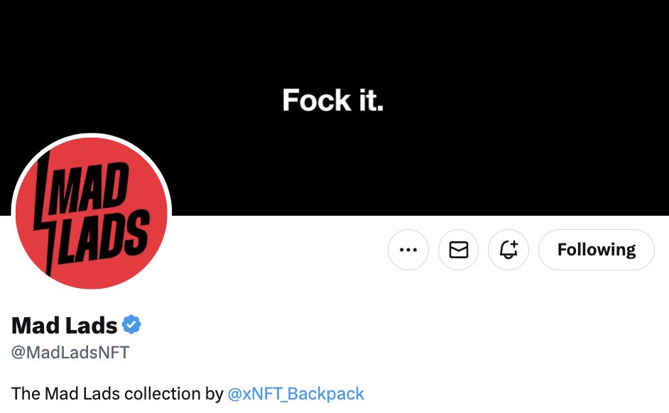 The reason that I truly believe @MadLadsNFT will become the representative NFT collectible of the new generation.