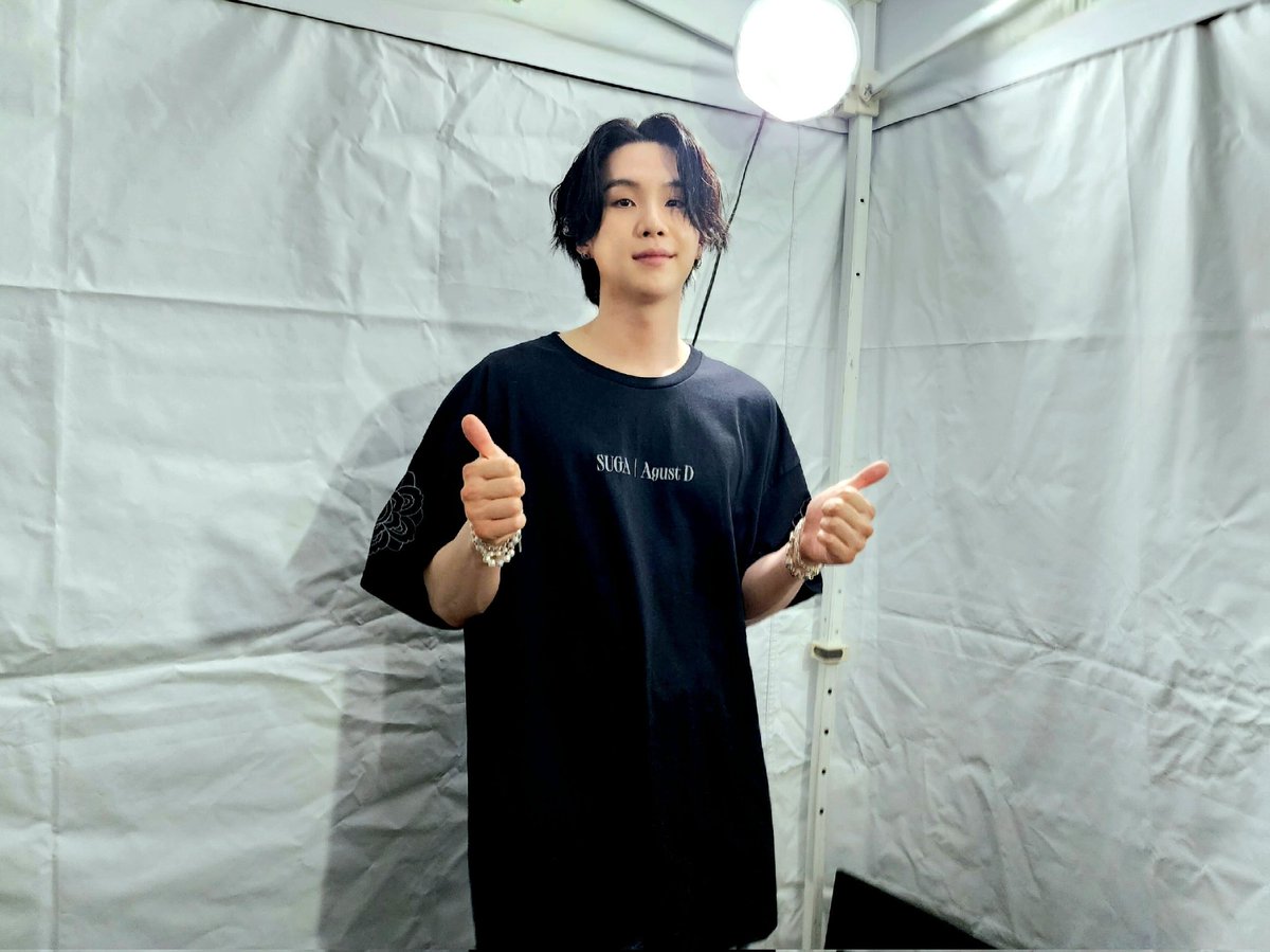 Kicking off the #AgustD_SUGA_Tour from New York, and it was spectacular! Thank you, ARMY, for filling Belmont Park with your loud scream and energy. Rest easy because AgustD is coming back for another round for day 2. Are you guys ready for more?