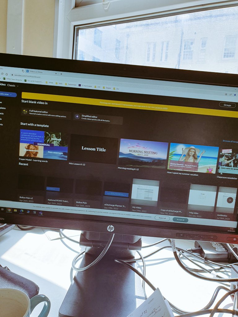 pasquabalestra's tweet photo. Building and implementing a new digital assessment also means creating a good online video training to enable the knowledge, build staff confidence and increasing proficiency at work! Hopefully my strong accent will keep them more interested too 😁 #trainingvideo #digitalnurse https://t.co/eJwlXXnnEe