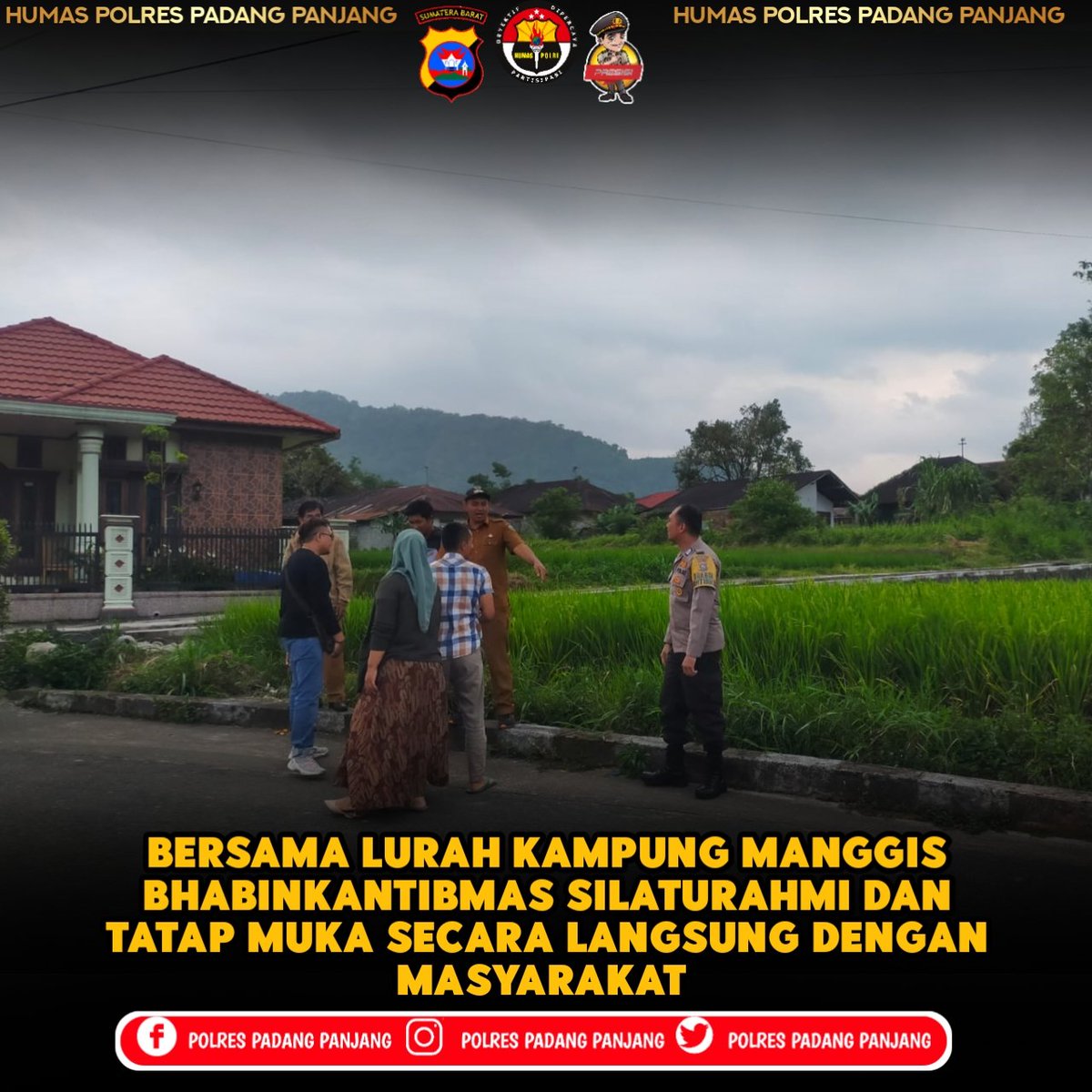 polrespdpanjang's tweet image. Silaturahmi dan tatap muka secara langsung dengan masyarakat dalam rangka menjalin komunikasi untuk mewujudkan kamtibmas kondusif