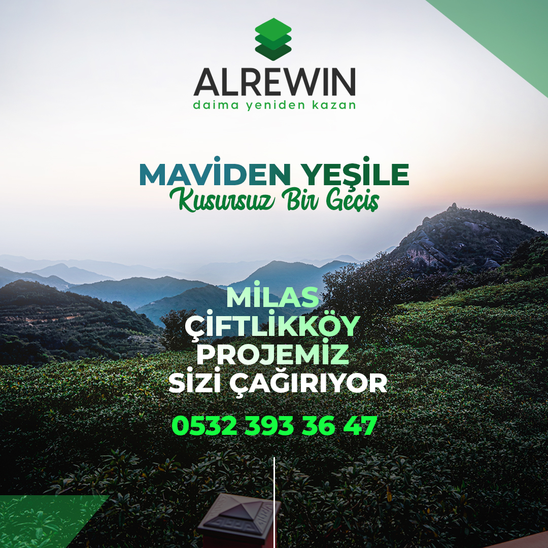 alrewintr's tweet photo. Amacımız doğru projeler ile size doğayla iç içe bir yaşam sunmak. En özel projelerimiz arasında yer alan Milas Çiftlikköy Projemiz, sizi doğaya çağırıyor. Sınırlı sayıdaki arazileri kaçırmamak için acele edin.

0532 393 36 47

#alrewin #yenidenkazan #arsa #yatırım #kıbrıs https://t.co/qQxbJvX8ov