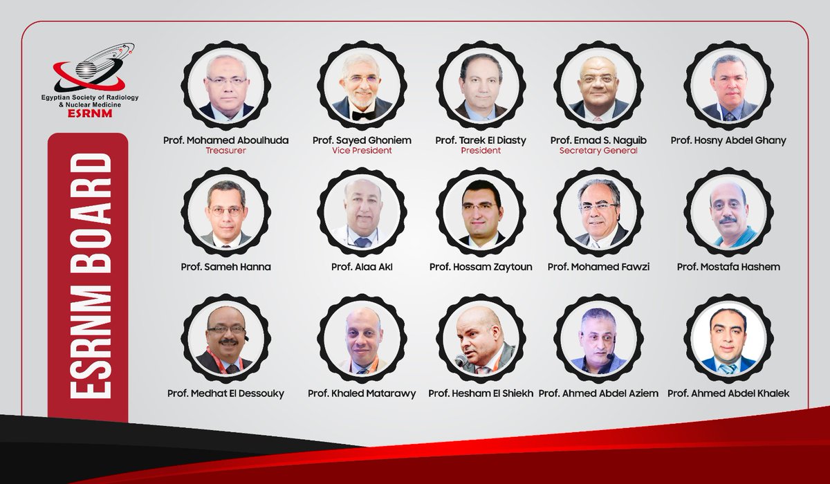 Egyptian Society of Radiology ‘ESRNM’ tweet media