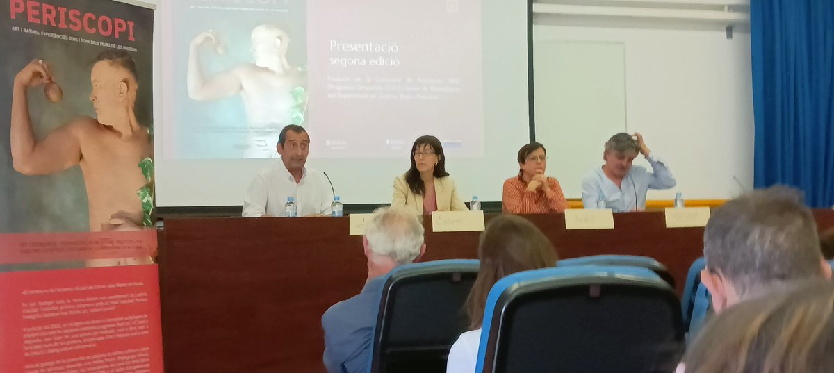 Periscopi. Presentació de treballs artístics amb elements de la natura a presons a la Facultat d'educació UB <a href="/EducacioUB/">Facultat Educació UB</a>. <a href="/cejfe/">CEJFE</a> <a href="/justiciacat/">Justícia</a>