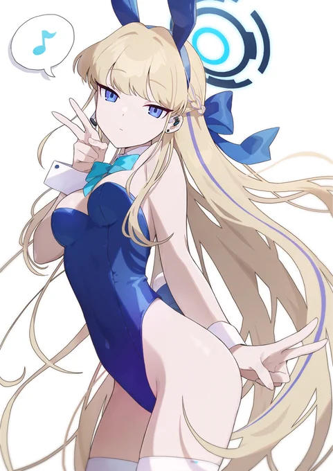 バニートキ ぴょん #ブルアカ