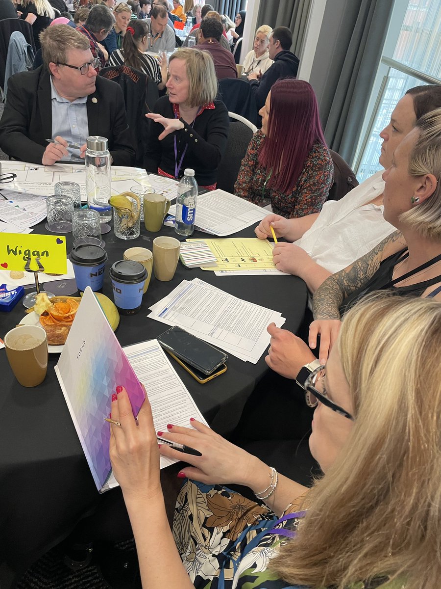 Fabulous achievements being seen today across Greater Manchester Confirm and Challenge Conference 2023.  Great to be part of this movement. 
#WhoseLifeIsItAnywayGM #Wigan #LearningDisabilitiesAndAutism